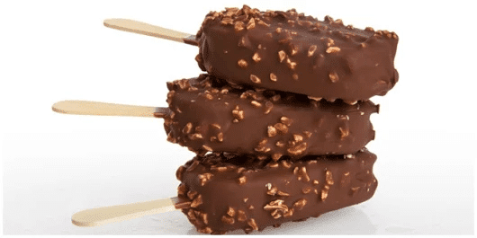 Resep Es Krim Pisang Lapis Cokelat Kacang Yang Lezat 